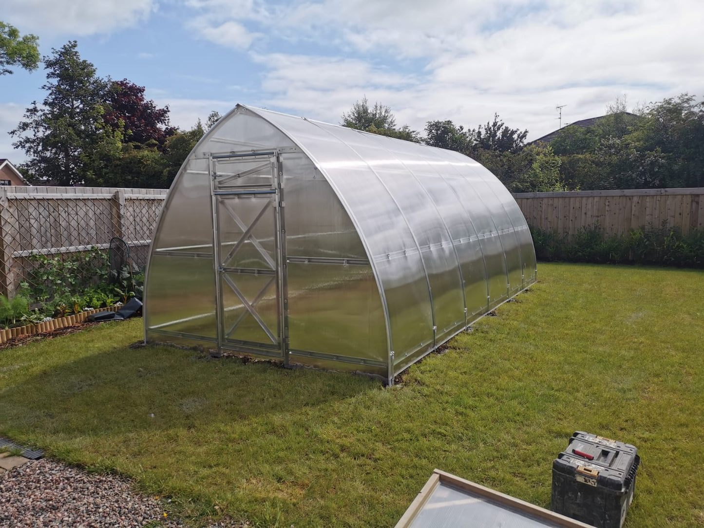 GREENHOUSE ARROW-3, 18M² (3M X 6M; 9.8FT X 19.6FT)