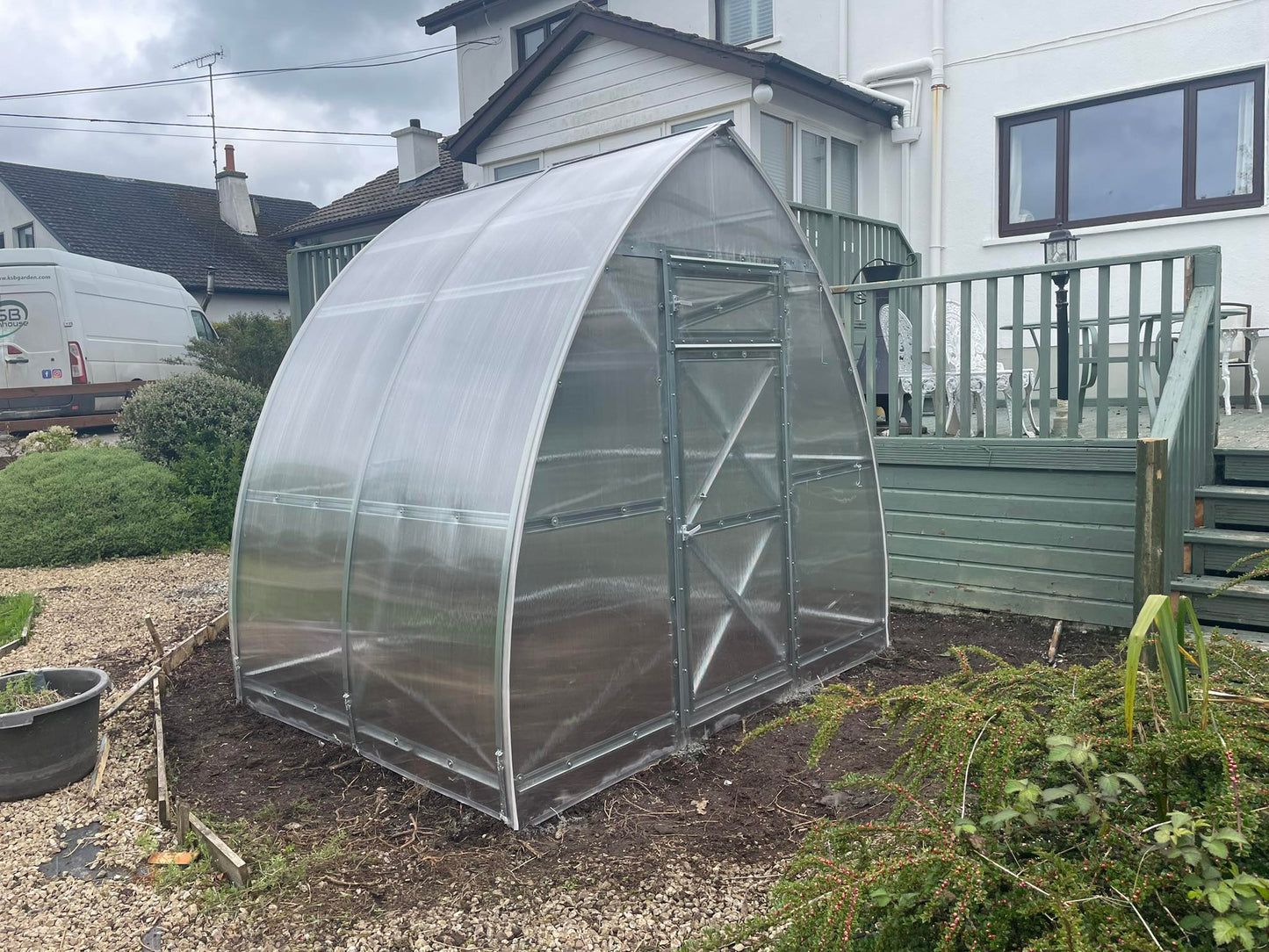 GREENHOUSE ARROW, 5.2 M² (2.6M X 2M; 8.5FT X 6.5FT)