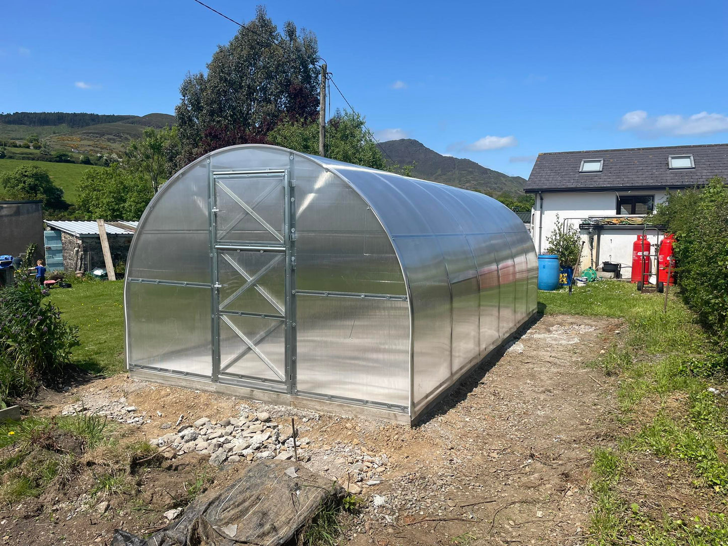 NEW 2021 GREENHOUSE STRONG 18 M² (3M X 6M; 9.8FT X 19.6FT)