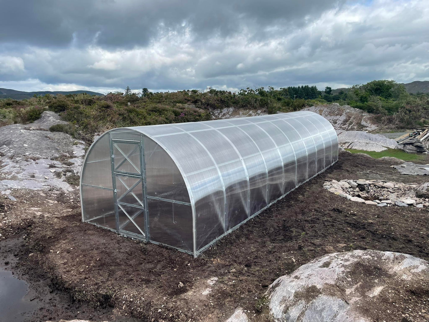 NEW 2021 GREENHOUSE STRONG 30 M² (3M X 10M; 9.8FT X 33FT)