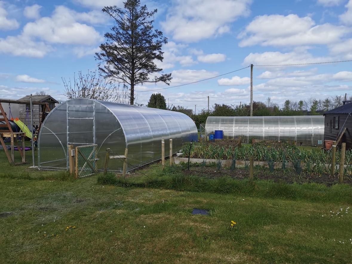 GREENHOUSE SIGMA 30 M² (3M X 10M; 9.8FT X 33FT)