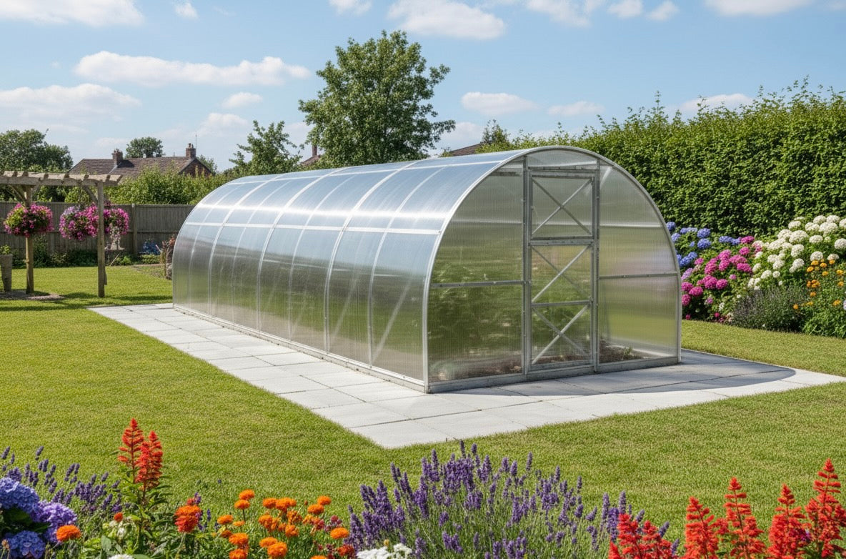 GREENHOUSE STRONG 24 M² 3M X 8M (9.8FT X 26FT)
