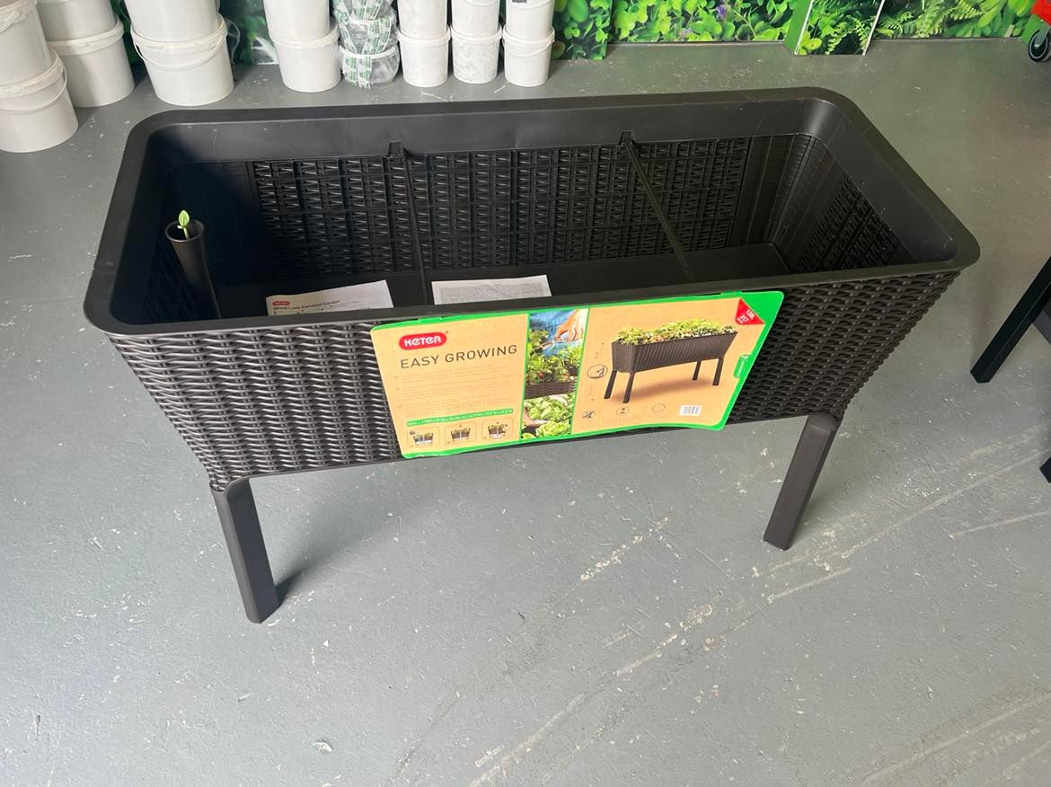 Easy Grow 120 L Raised Garden Bed, Grey