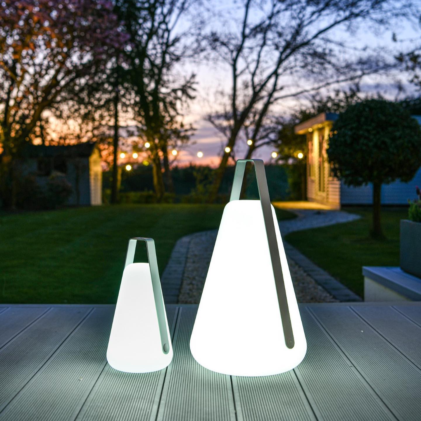 B Bulb  Indoor Outdoor Portable Lamp.