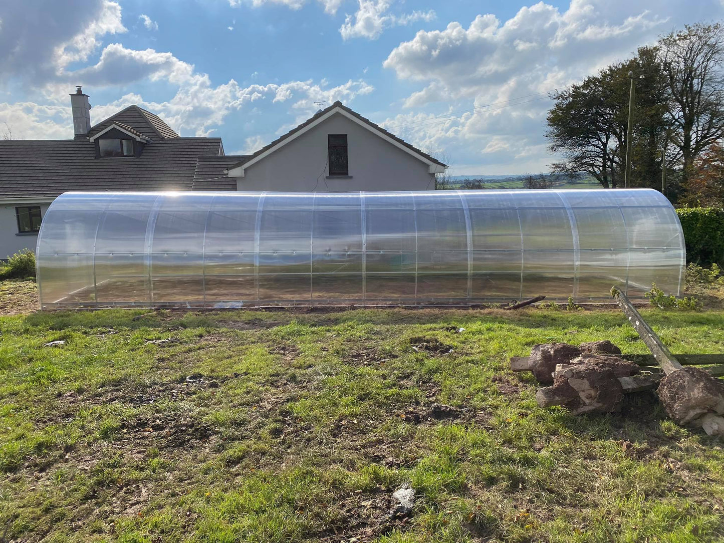 GREENHOUSE SIGMA 36M² (3m x 12m; 9.8ft x 39.4ft)