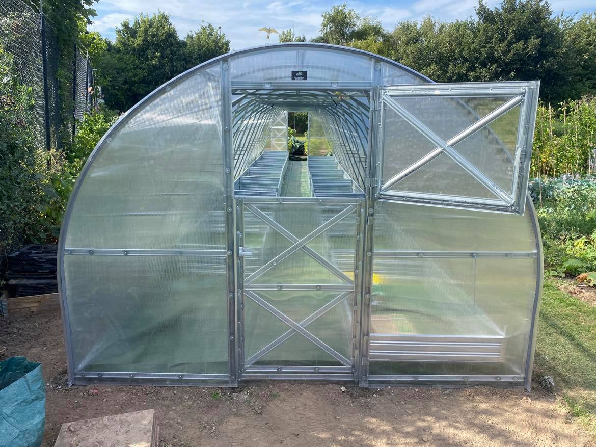 NEW 2021 GREENHOUSE STRONG 36 M² (3M X 12M; 9.8FT X 39.4FT)
