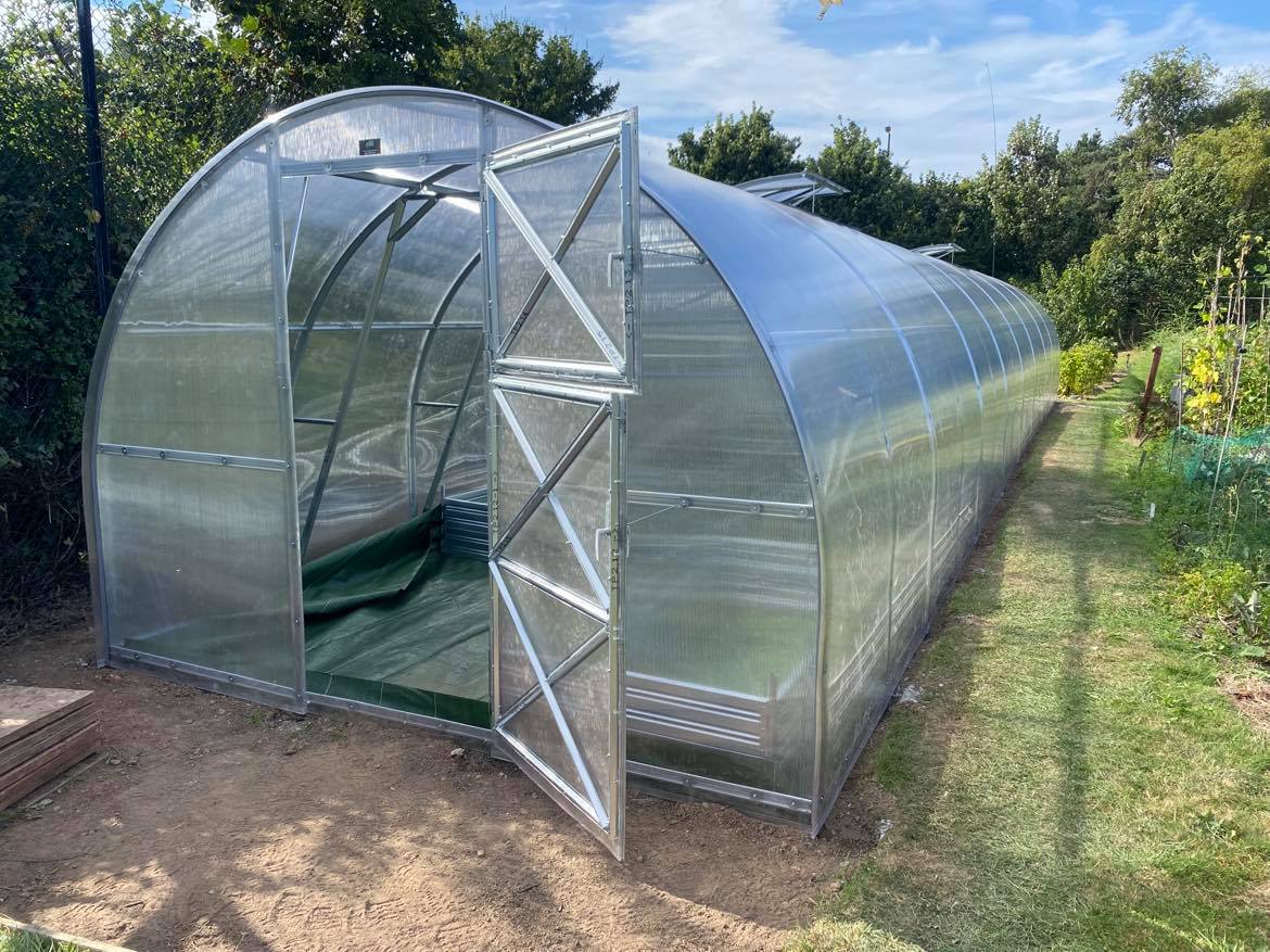 NEW 2021 GREENHOUSE STRONG 36 M² (3M X 12M; 9.8FT X 39.4FT)