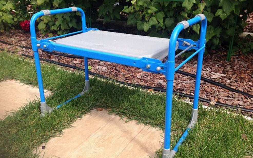 GREENHOUSE BENCH 2IN1 BLUE