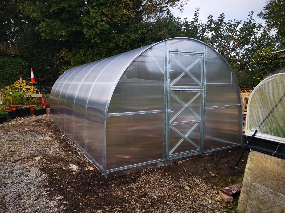 NEW 2021 GREENHOUSE STRONG 18 M² (3M X 6M; 9.8FT X 19.6FT)