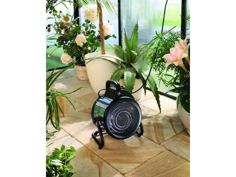 PALMA GREENHOUSE FAN HEATER, INCL. MANUAL THERMOSTAT