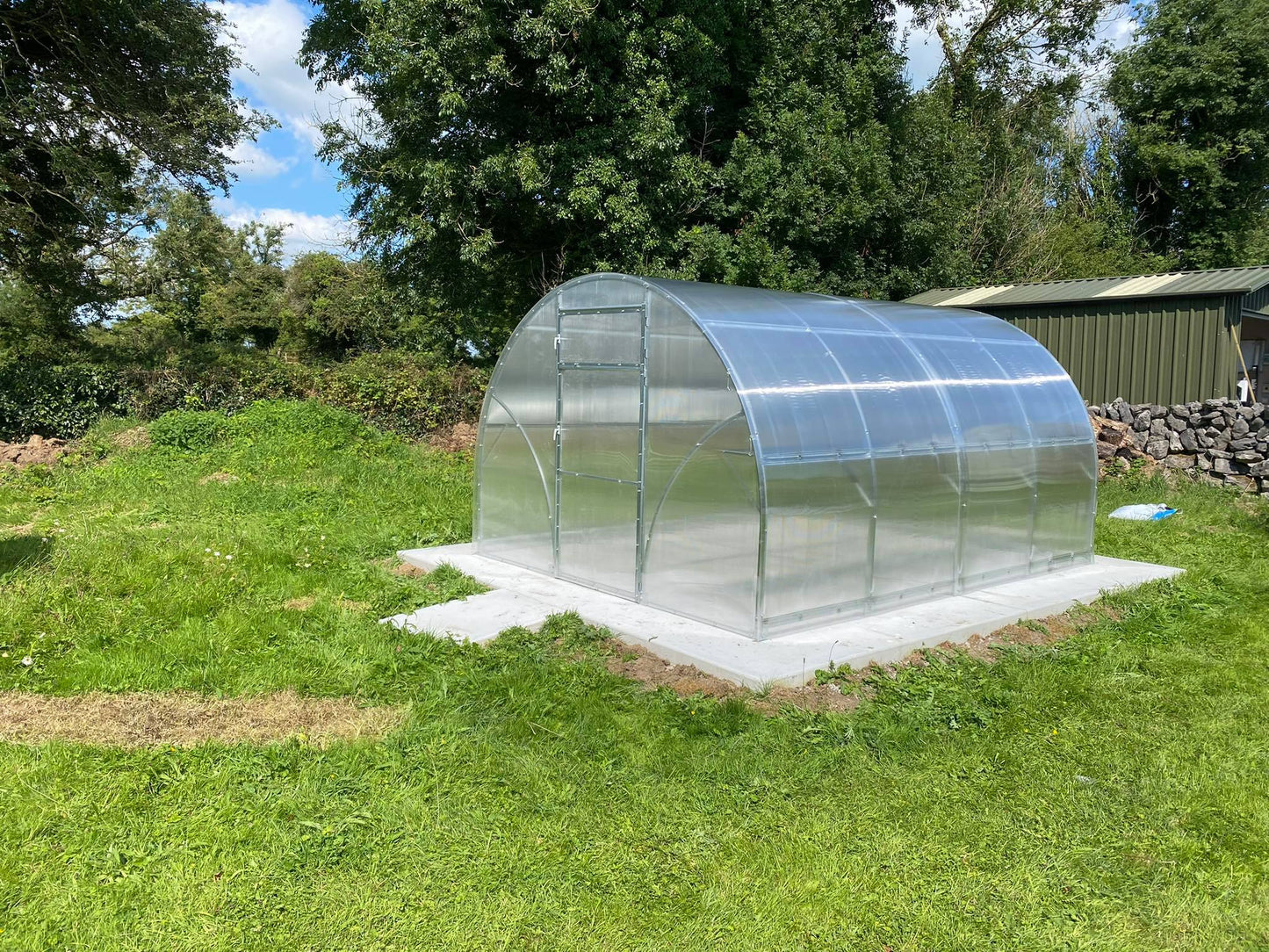 GREENHOUSE SIGMA 12 M² (3M X 4M; 9.8FT X 13FT)