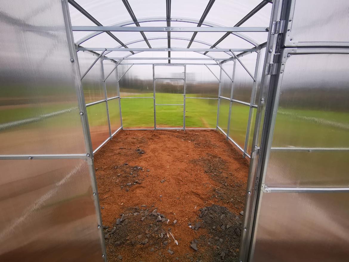 GREENHOUSE PRIMA-3 30 M² (3M X 10M; 9.8FT X 33FT)/ 6mm