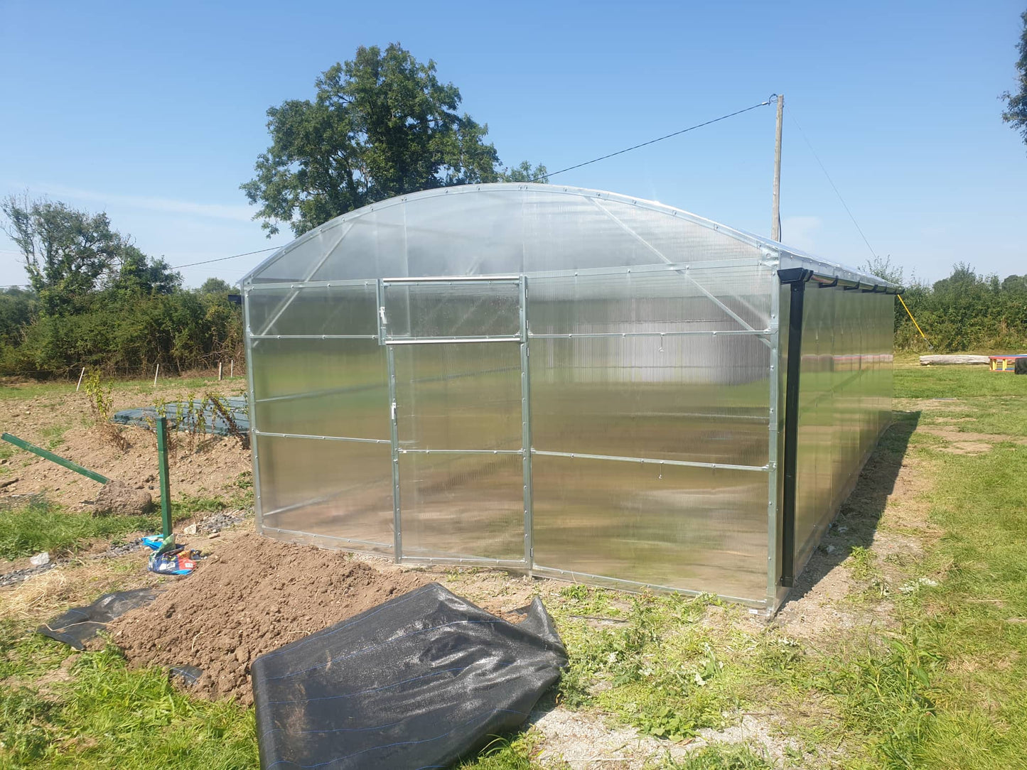 GREENHOUSE PRIMA-4 32 M² (4M X 8M; 13FT X 26FT)/ 6mm