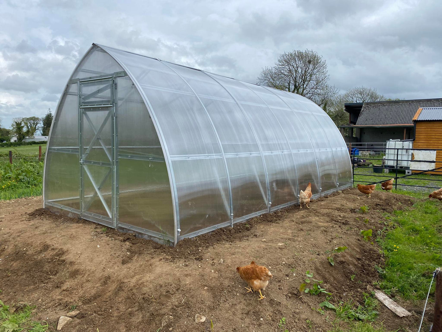 GREENHOUSE ARROW-3, 18M² (3M X 6M; 9.8FT X 19.6FT)