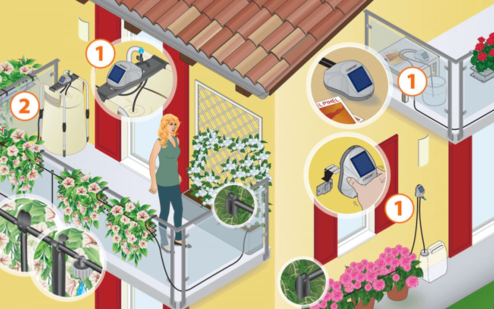 CLABER AQUA-MAGIC IRRIGATION SYSTEM
