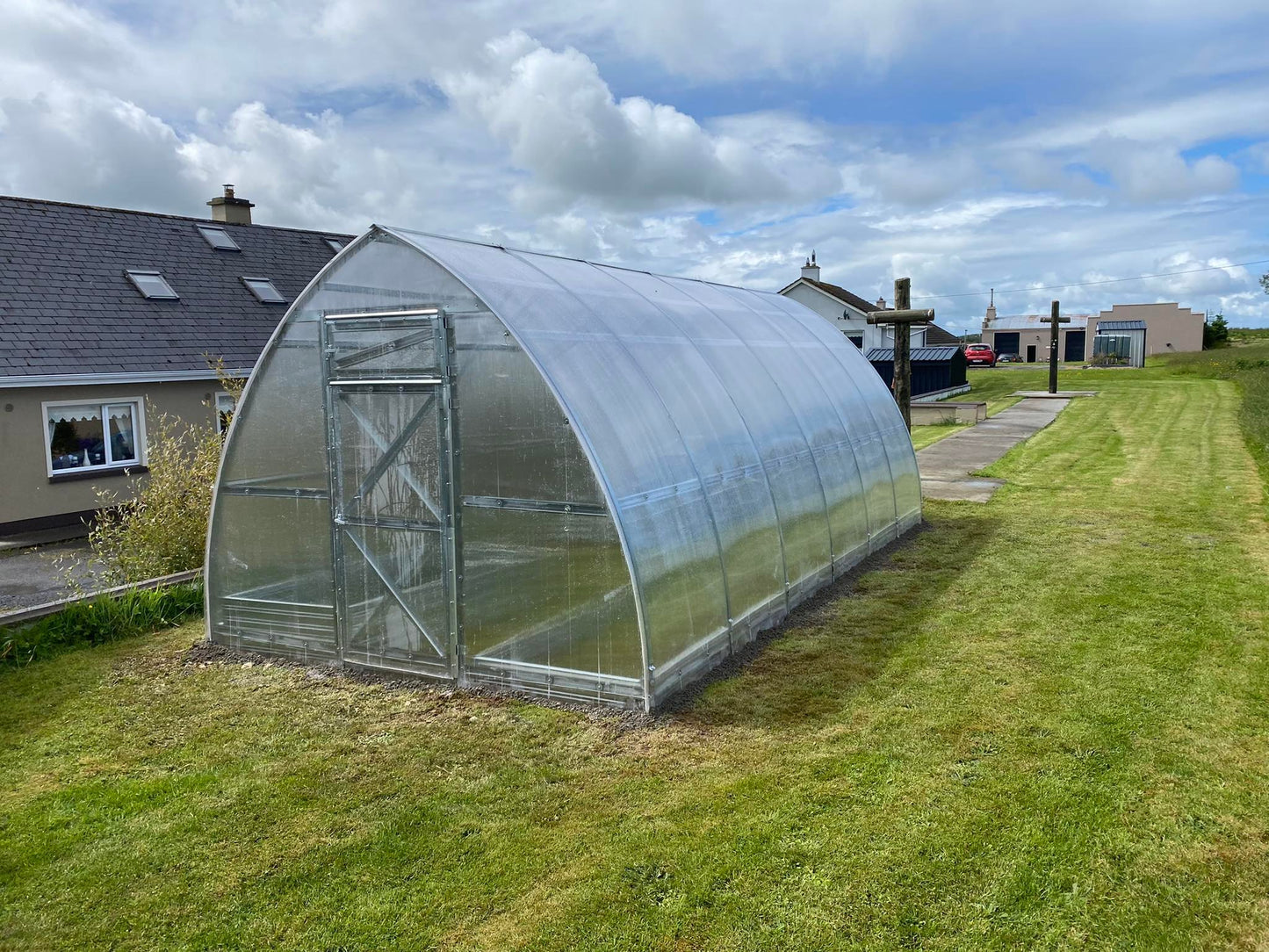 GREENHOUSE ARROW-3, 18M² (3M X 6M; 9.8FT X 19.6FT)