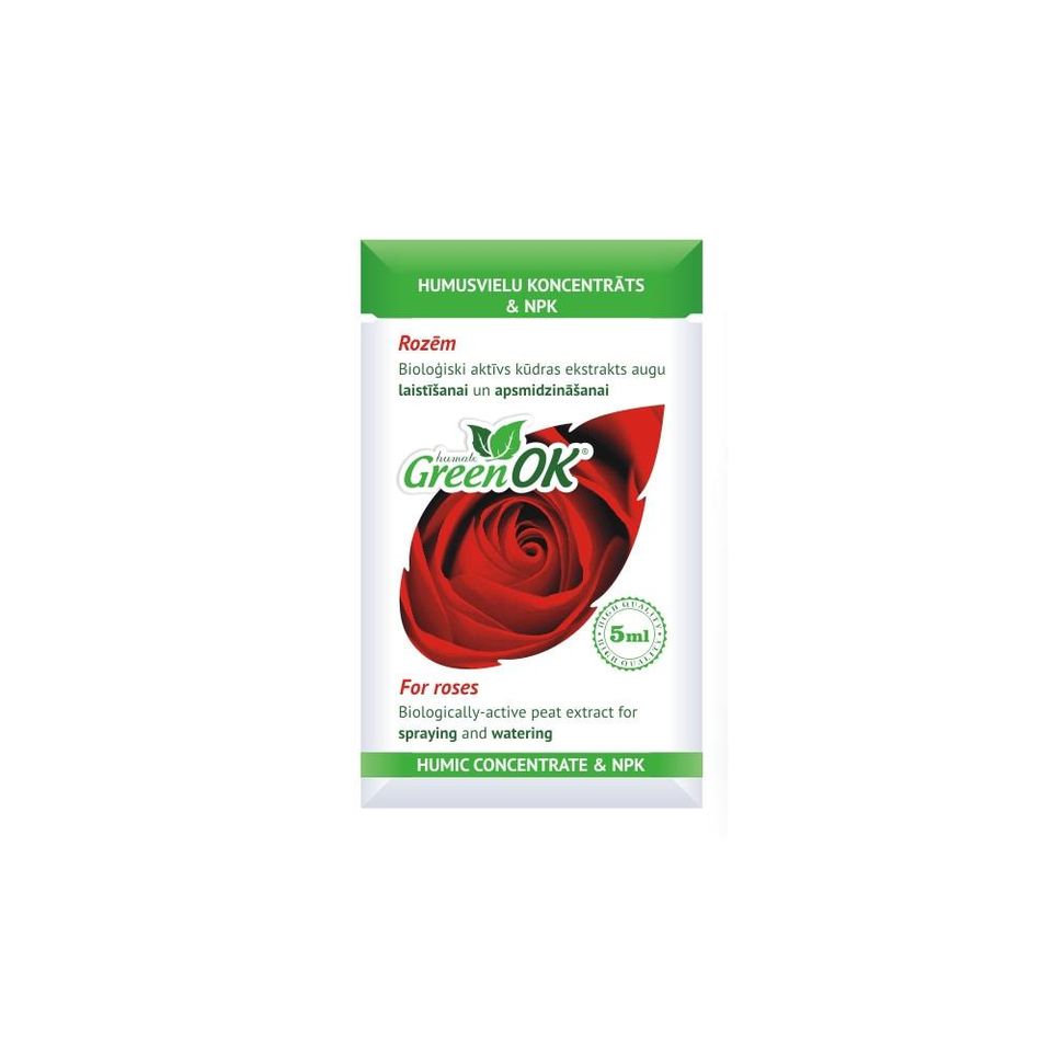 Humic concentrate for Roses +NPK (5ml)