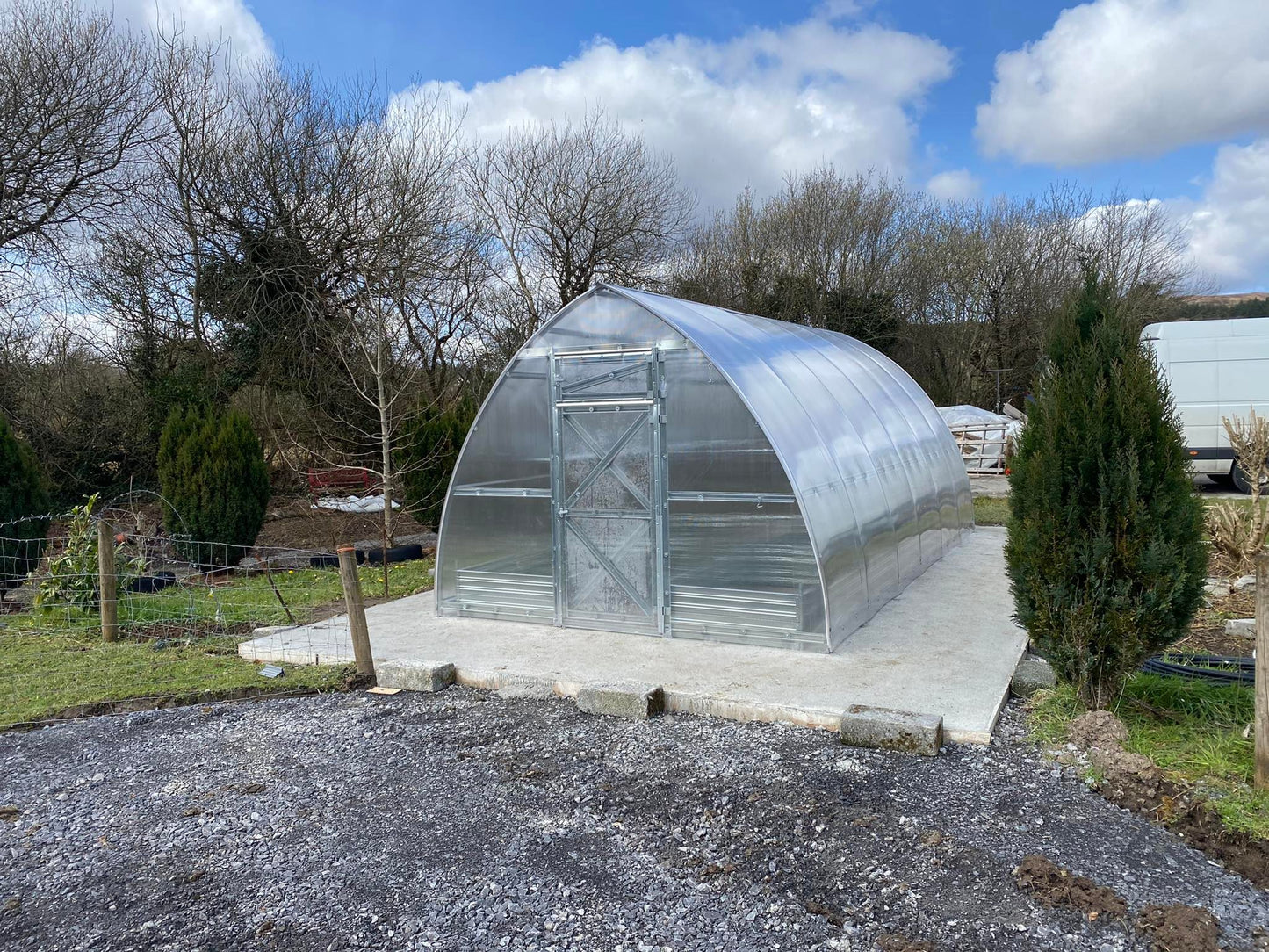 GREENHOUSE ARROW-3, 18M² (3M X 6M; 9.8FT X 19.6FT)