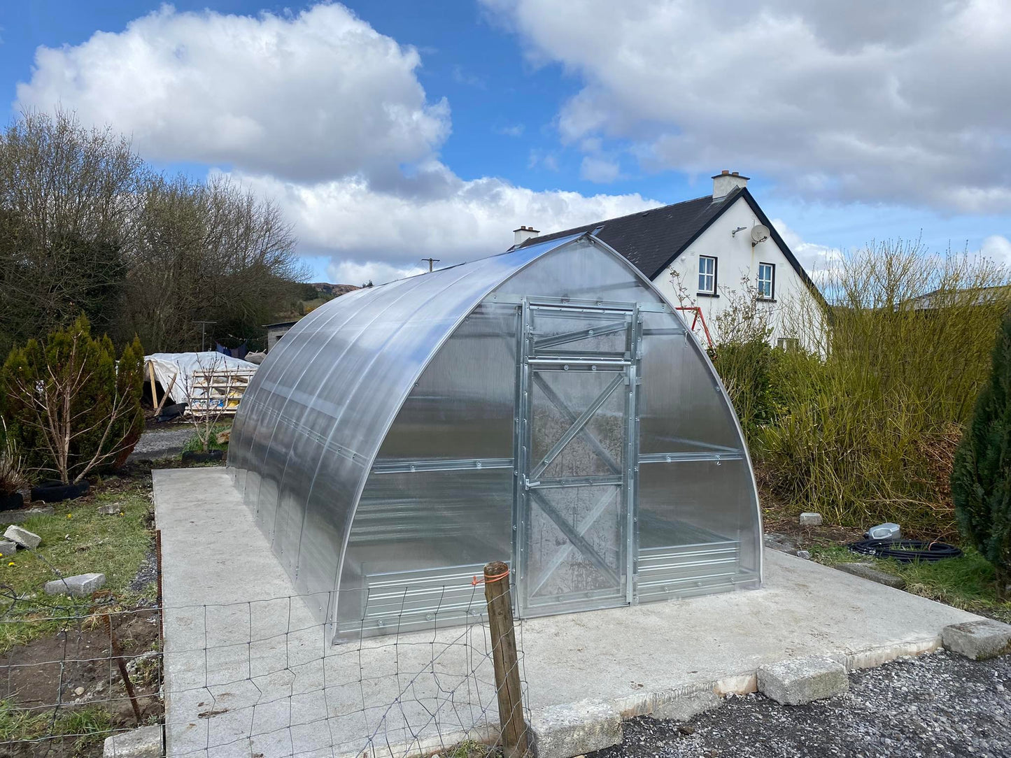 GREENHOUSE ARROW-3, 30M² (3M X 10M; 9.8FT X 33FT)