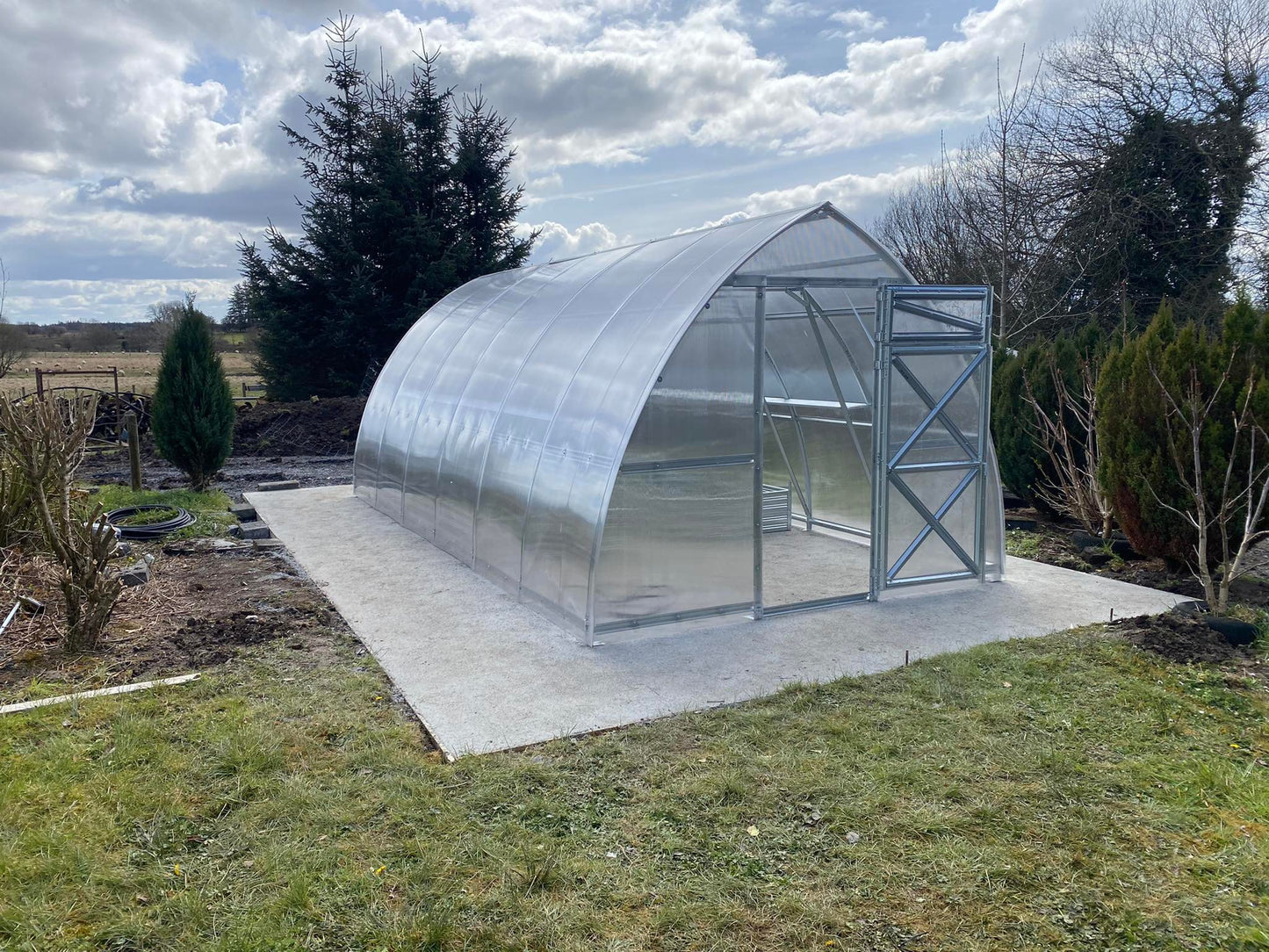 GREENHOUSE ARROW-3, 18M² (3M X 6M; 9.8FT X 19.6FT)