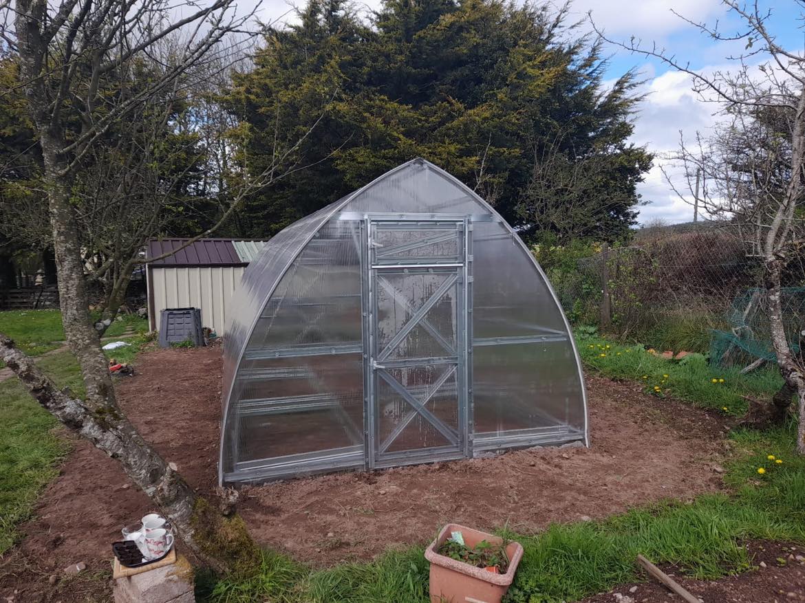 GREENHOUSE ARROW-3, 18M² (3M X 6M; 9.8FT X 19.6FT)