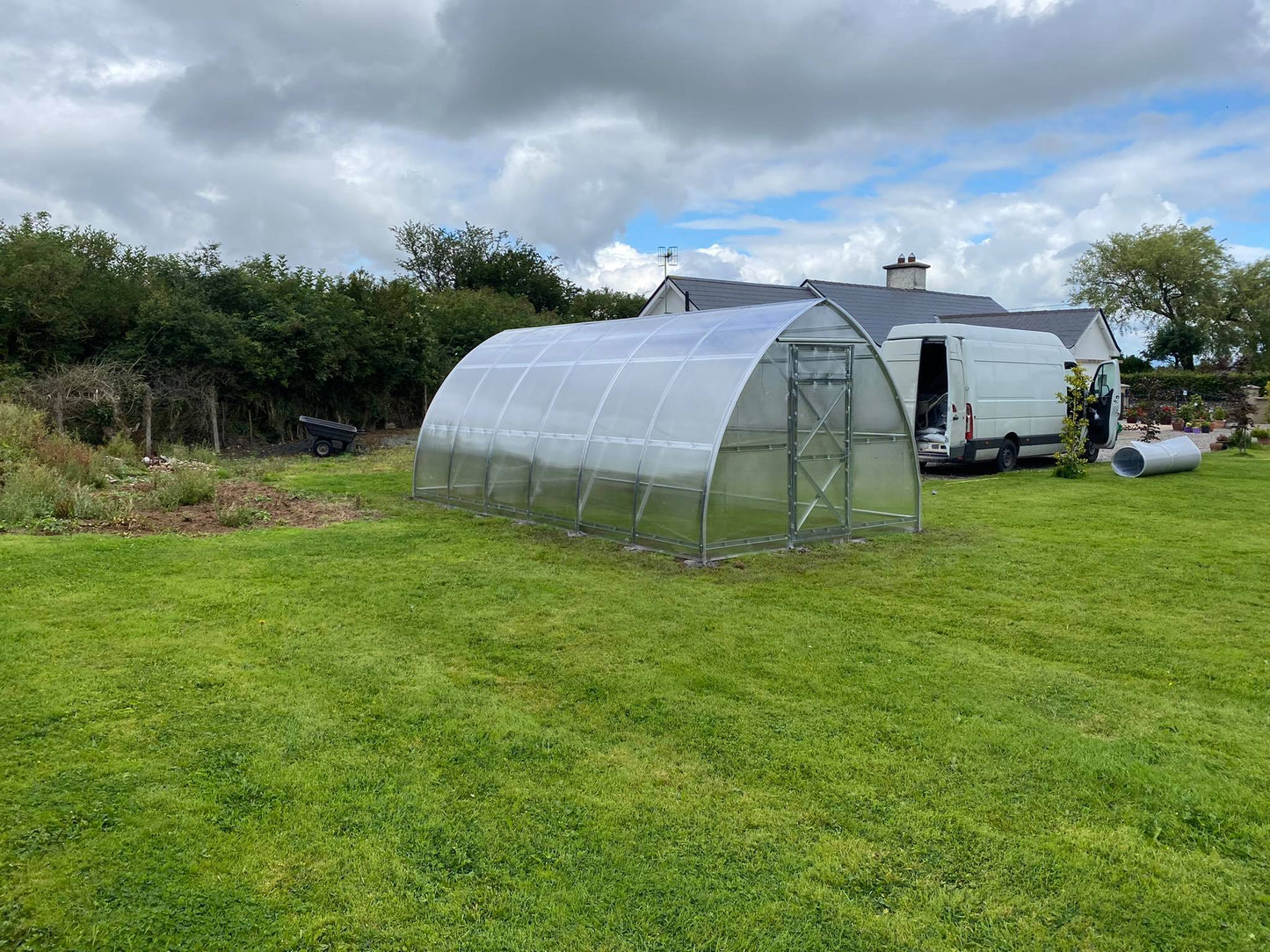 GREENHOUSE ARROW-3, 18M² (3M X 6M; 9.8FT X 19.6FT)