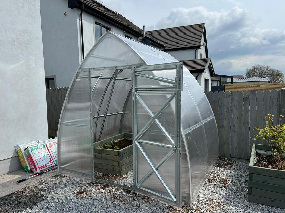 GREENHOUSE ARROW, 5.2 M² (2.6M X 2M; 8.5FT X 6.5FT)