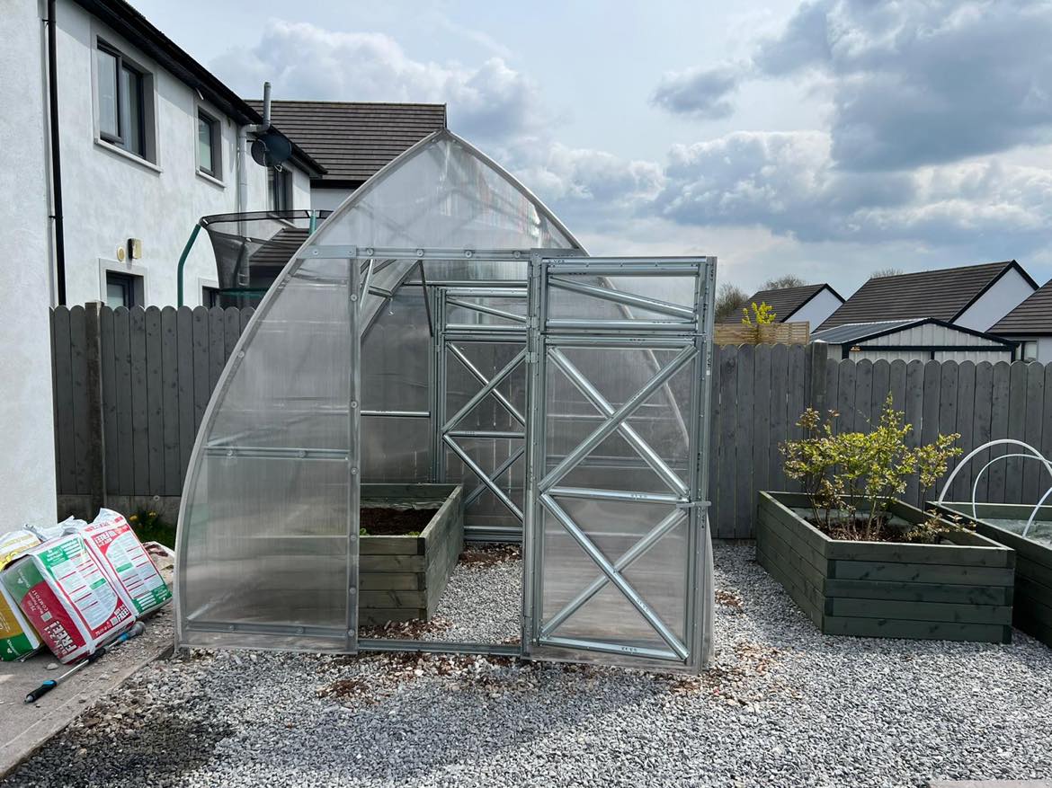 GREENHOUSE ARROW, 5.2 M² (2.6M X 2M; 8.5FT X 6.5FT)