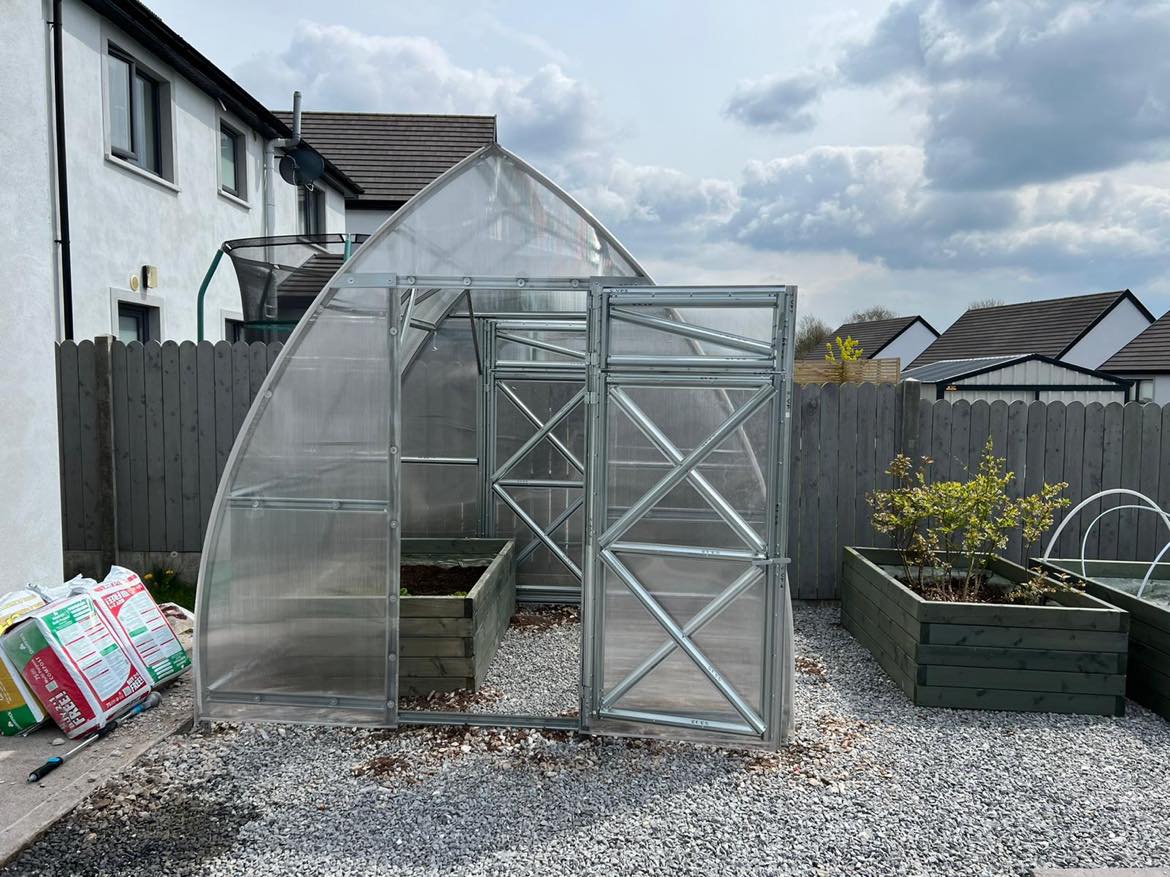 GREENHOUSE ARROW, 15.6 M² (2.6M X 6M; 8.5FT X 19.6FT)