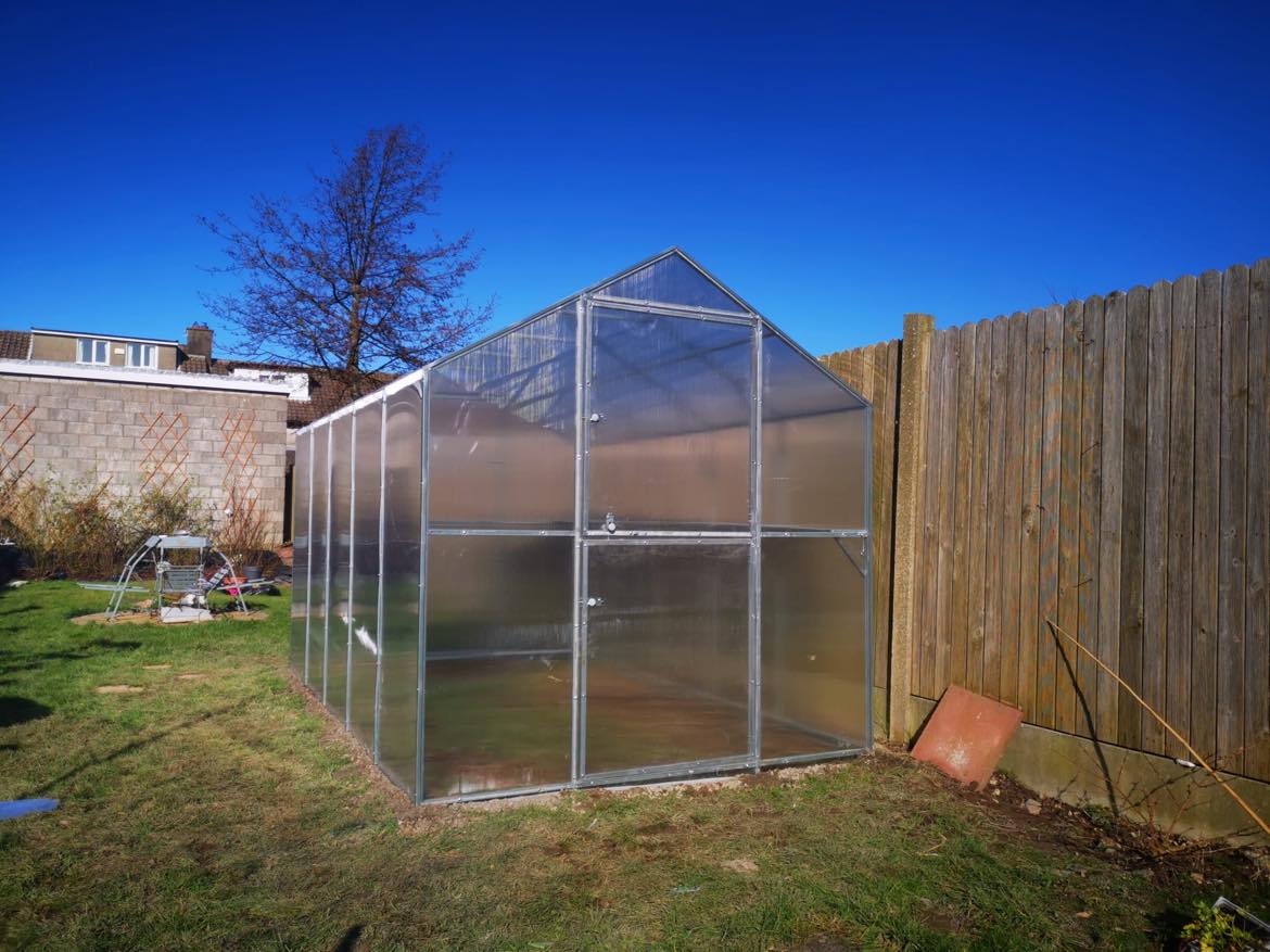 GREENHOUSE MINISTAR 6.6M² 2M X 3.3M (6.5FT X 10.8FT)