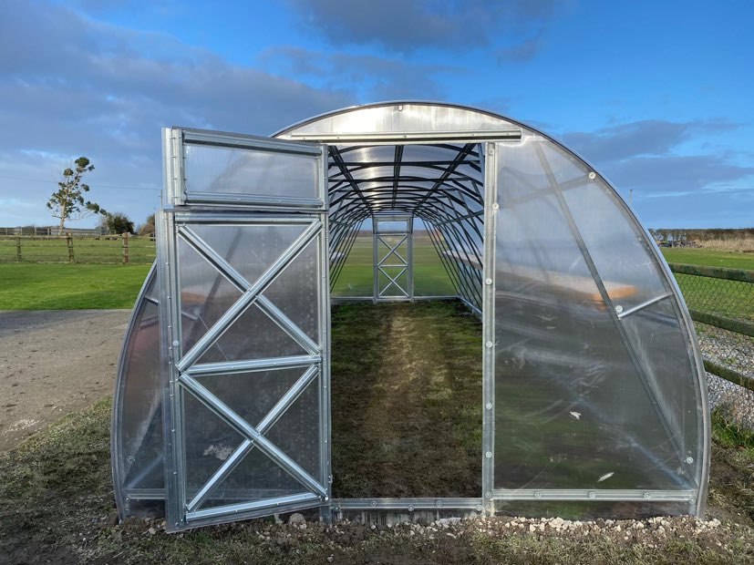 GREENHOUSE OPTIMA, 36M² (3M X 12M; 9.8FT X 39.4FT)
