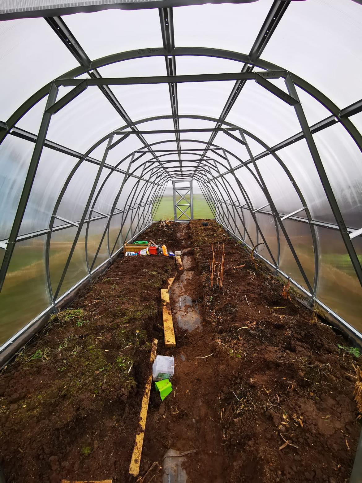GREENHOUSE OPTIMA, 36M² (3M X 12M; 9.8FT X 39.4FT)