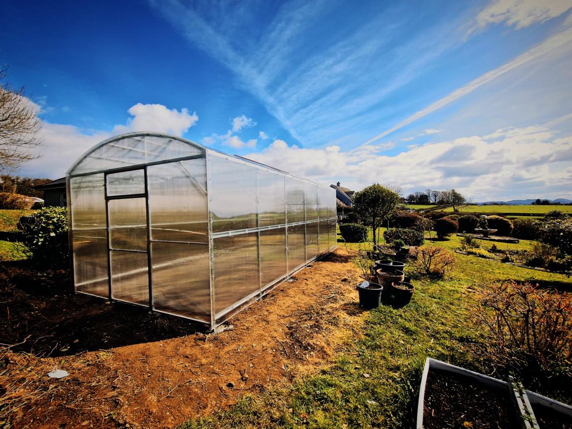 GREENHOUSE PRIMA-3 18 M² (3M X 6M; 9.8FT X 19.6FT)/ 6mm