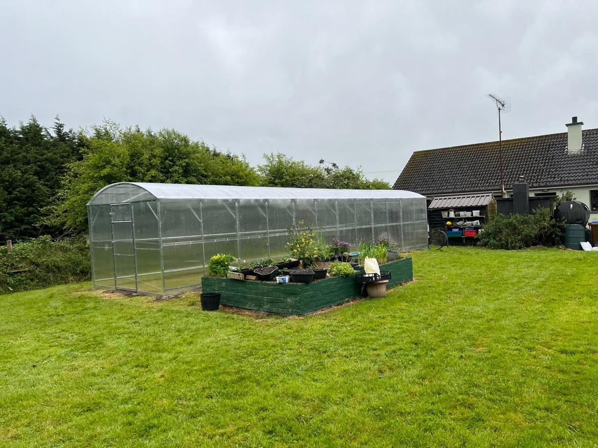 GREENHOUSE PRIMA-3 30 M² (3M X 10M; 9.8FT X 33FT)/ 6mm