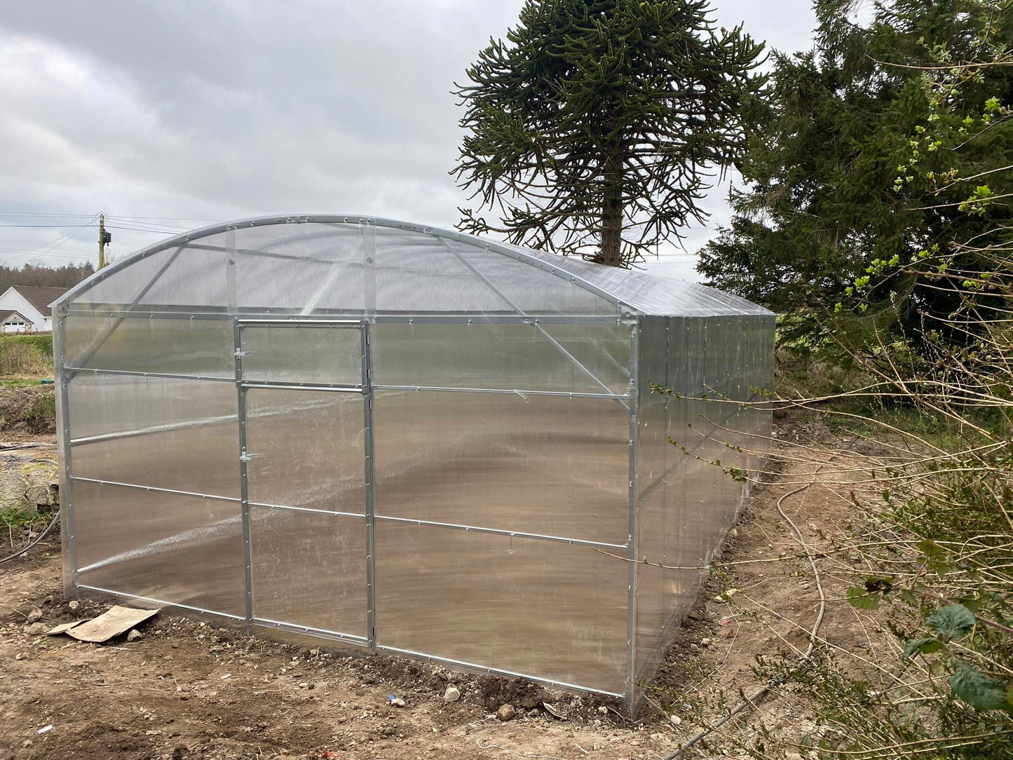 GREENHOUSE PRIMA-4 40 M² (4M X 10M; 13FT X 33FT)/ 6mm
