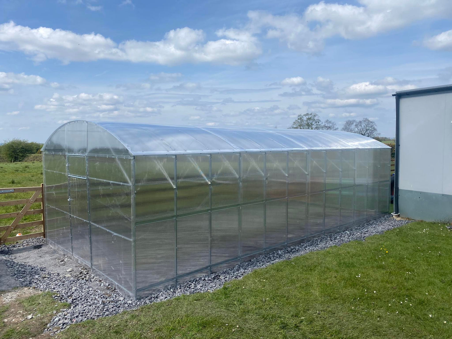 GREENHOUSE PRIMA-4 40 M² (4M X 10M; 13FT X 33FT)/ 6mm