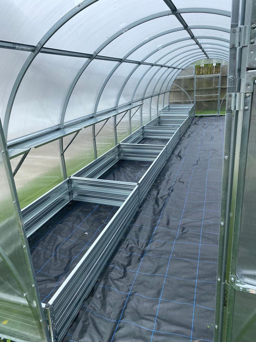 GREENHOUSE SIGMA 36M² (3m x 12m; 9.8ft x 39.4ft)