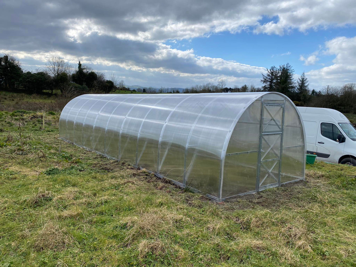 GREENHOUSE STRONG 30 M² (3M X 10M; 9.8FT X 33FT)