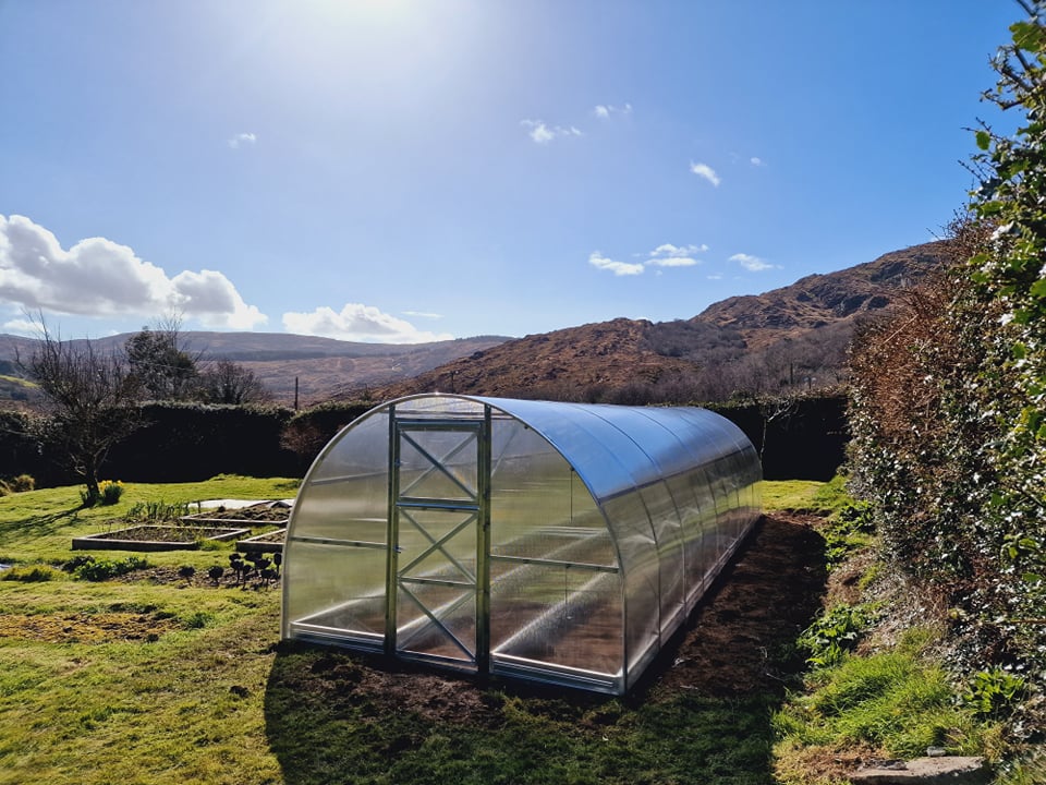 NEW 2021 GREENHOUSE STRONG 30 M² (3M X 10M; 9.8FT X 33FT)