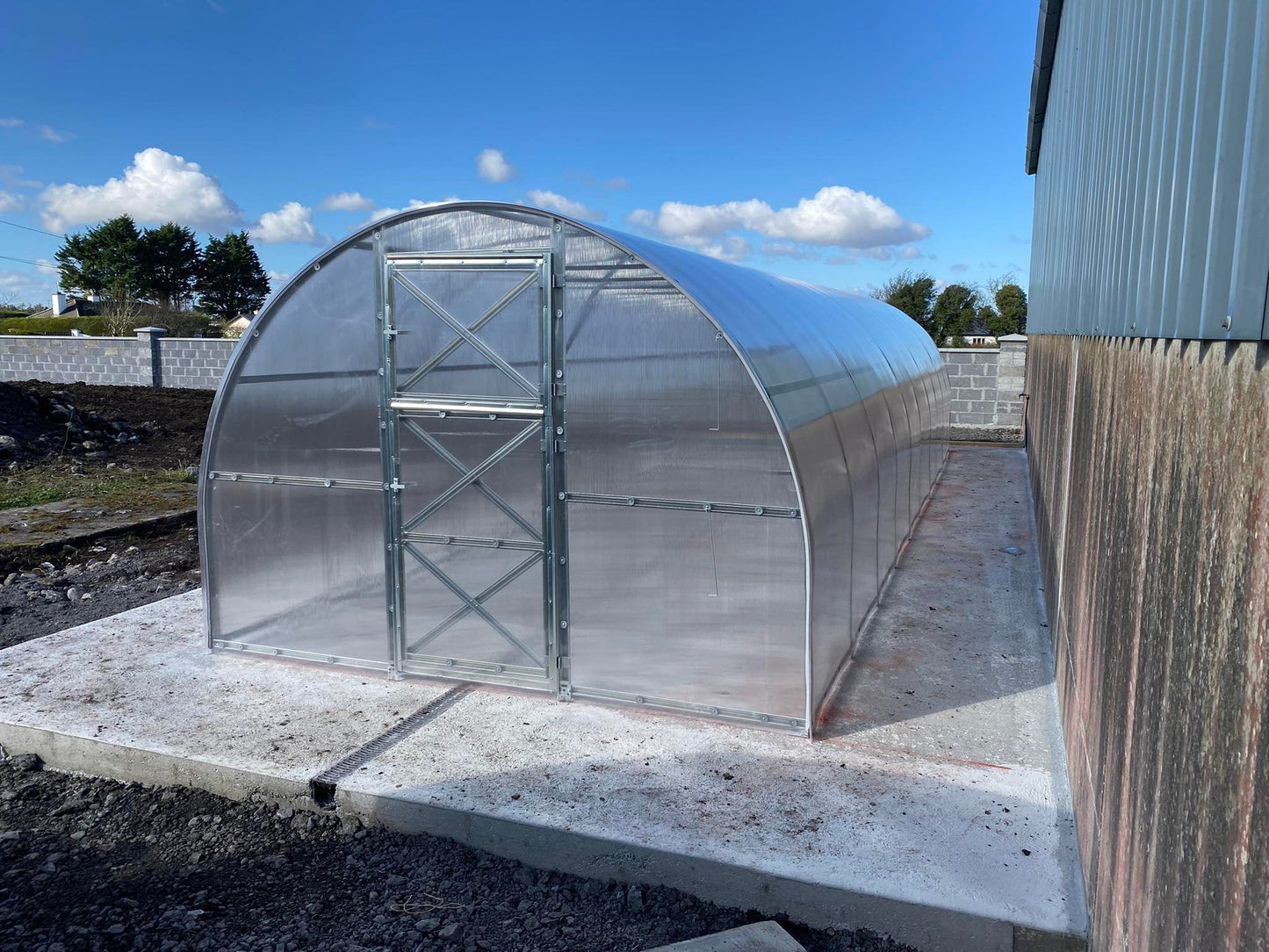 NEW 2021 GREENHOUSE STRONG 30 M² (3M X 10M; 9.8FT X 33FT)