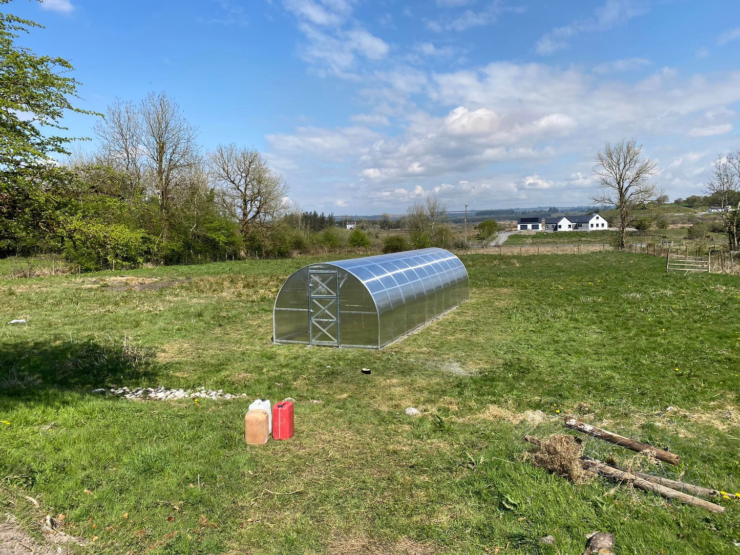 NEW 2021 GREENHOUSE STRONG 30 M² (3M X 10M; 9.8FT X 33FT)