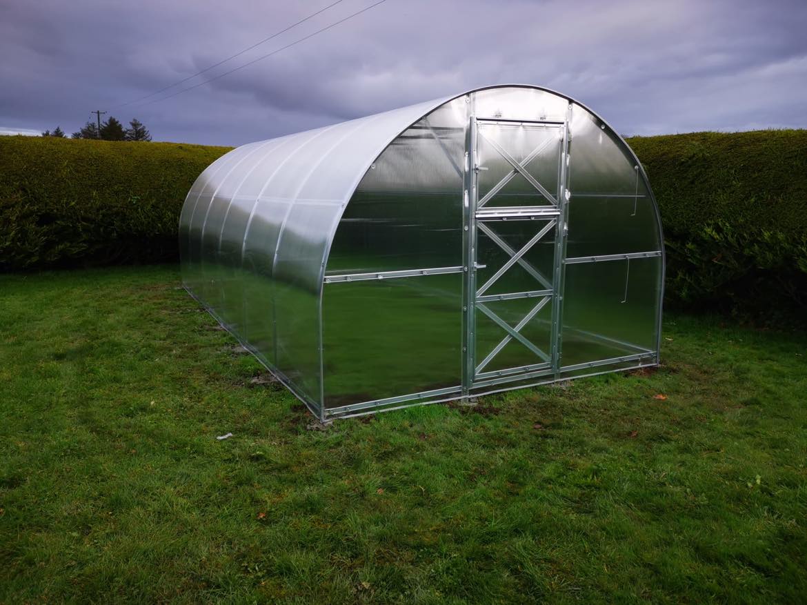 NEW 2021 GREENHOUSE STRONG 18 M² (3M X 6M; 9.8FT X 19.6FT)