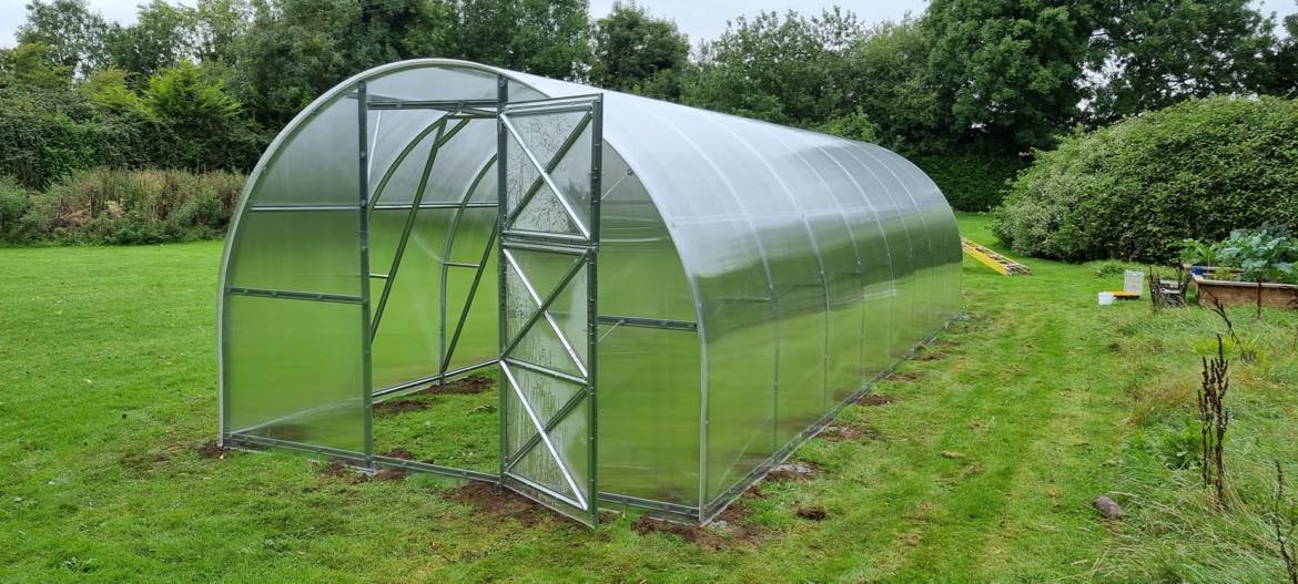NEW 2021 GREENHOUSE STRONG 24 M² 3M X 8M (9.8FT X 26FT)