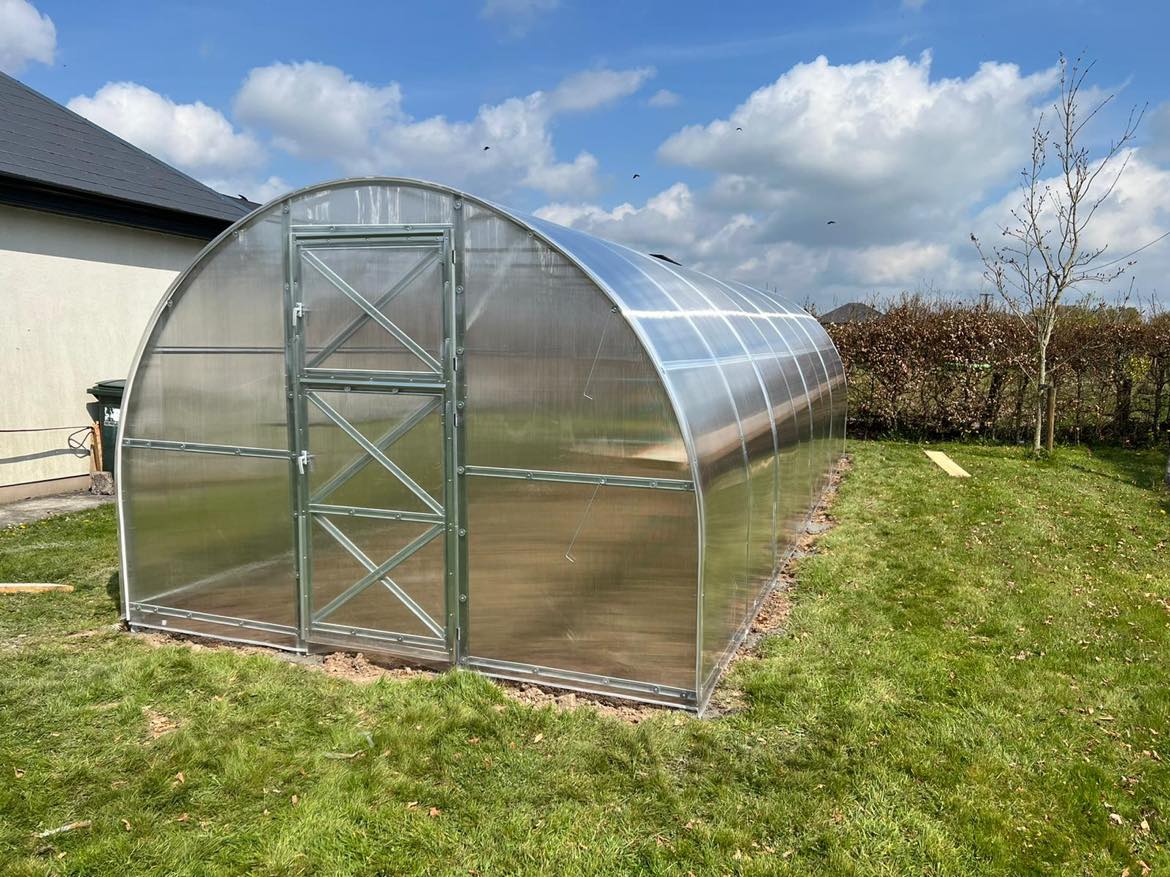 NEW 2021 GREENHOUSE STRONG 24 M² 3M X 8M (9.8FT X 26FT)