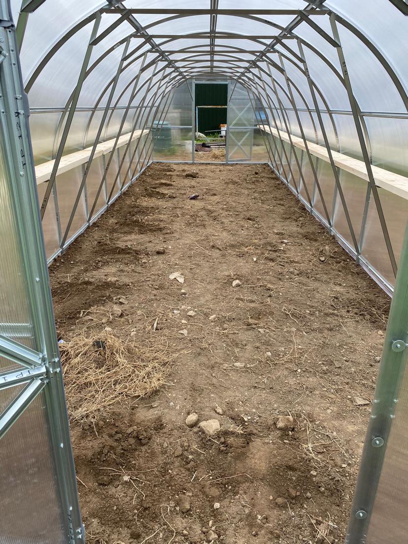 GREENHOUSE STRONG 30 M² (3M X 10M; 9.8FT X 33FT)