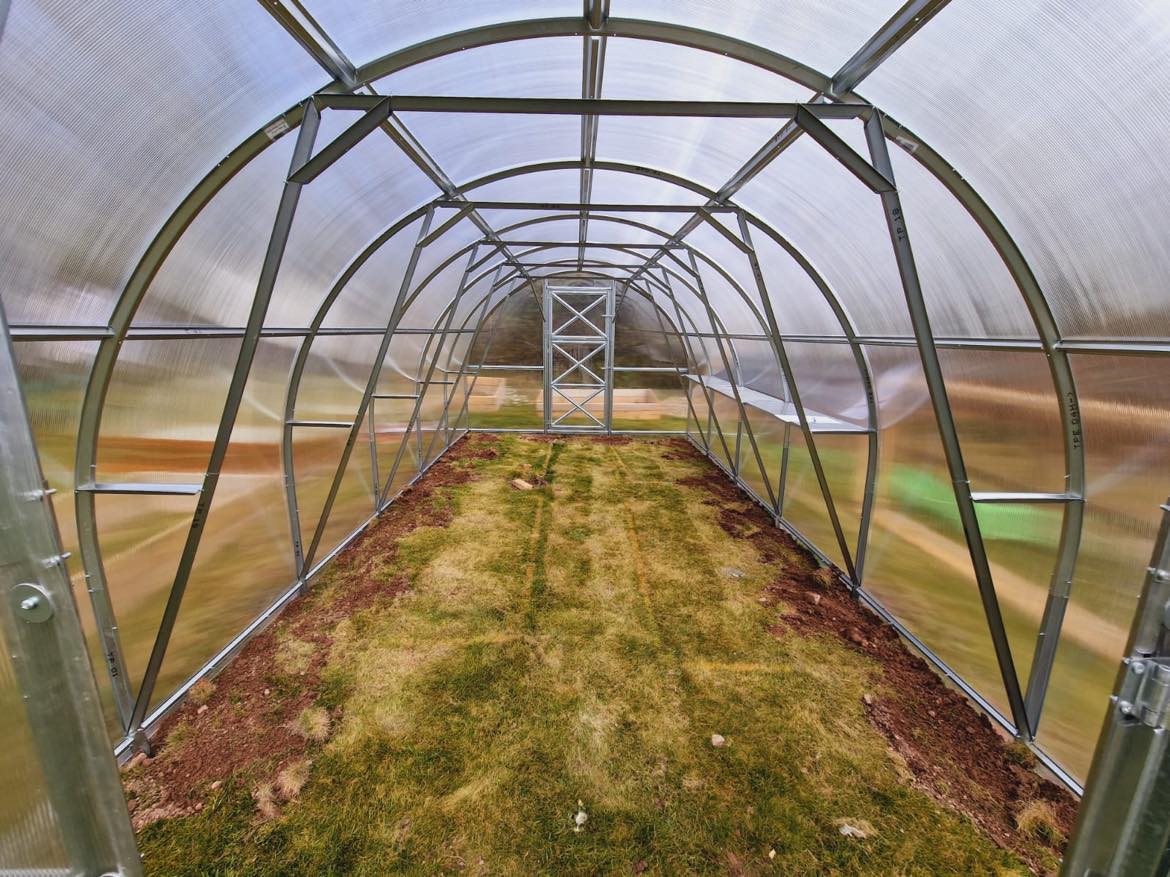NEW 2021 GREENHOUSE STRONG 18 M² (3M X 6M; 9.8FT X 19.6FT)