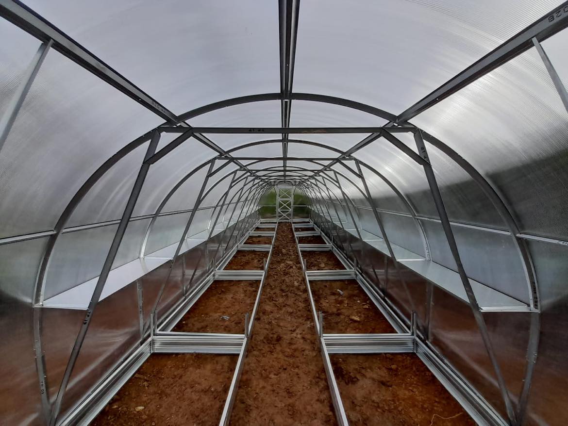 GREENHOUSE STRONG 24 M² 3M X 8M (9.8FT X 26FT)