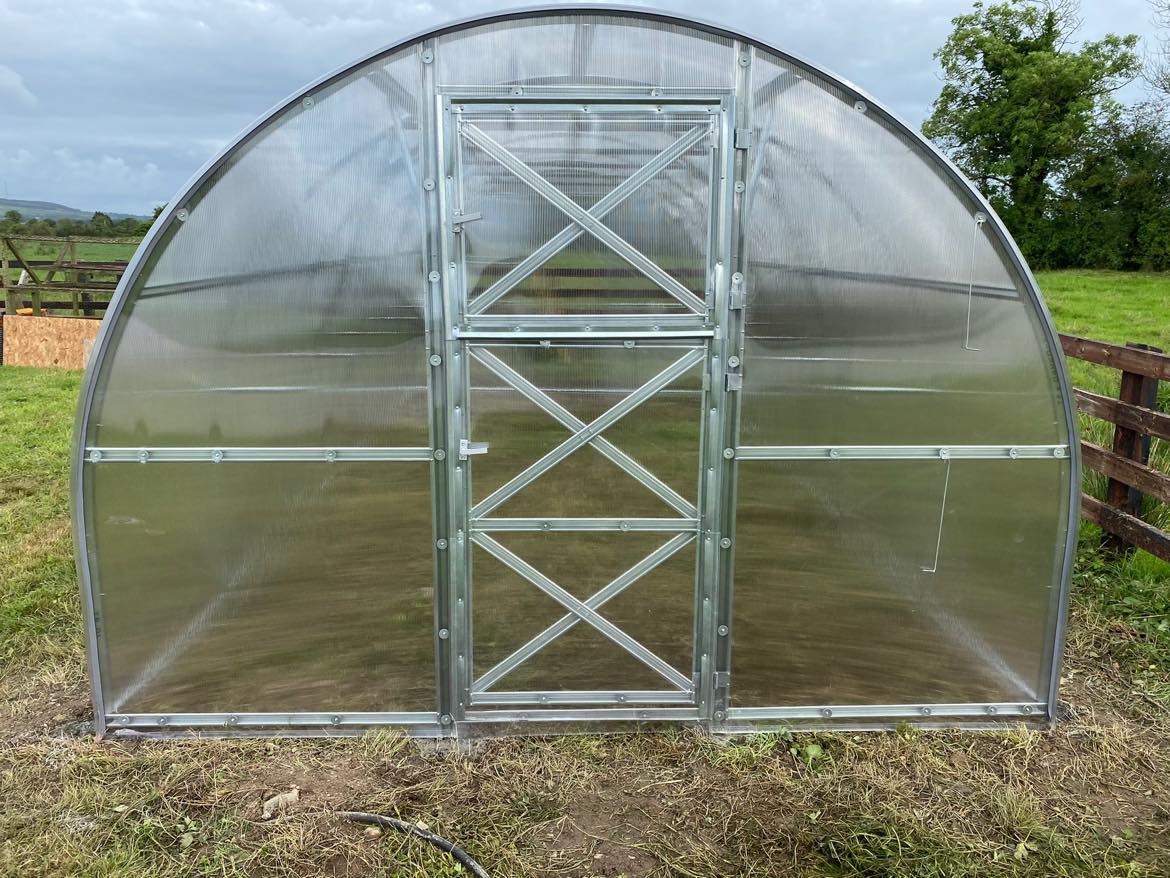 NEW 2021 GREENHOUSE STRONG 30 M² (3M X 10M; 9.8FT X 33FT)