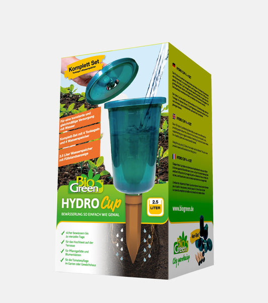 Hydro Cup 4+4 Top Cup + Watering Stake