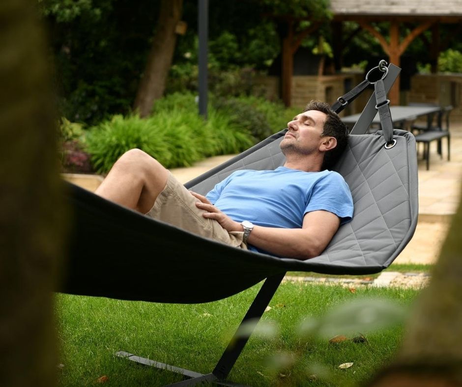 Extreme Lounging B-Hammock with stand, Grey